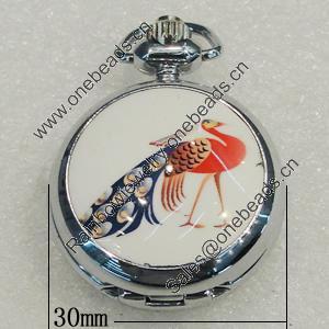 Pocket Watch, Watch:about 30mm, Sold by PC