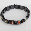 Magnetic Bracelet, width Approx:12mm, Length Approx:7.1-inch, Sold by Strand