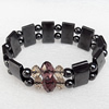 Magnetic Bracelet, width Approx:19mm, Length Approx:7.1-inch, Sold by Strand