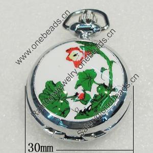 Pocket Watch, Watch:about 30mm, Sold by PC