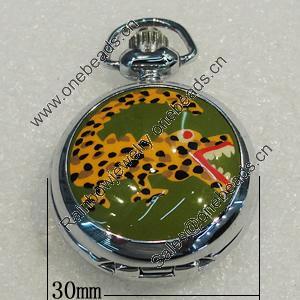 Pocket Watch, Watch:about 30mm, Sold by PC