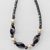 Nonmagnetic Hematite Necklace, Length Approx:17.7-inch, Sold by Strand