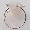  Gemstone Finger Rings, 12mm, Sold by Box