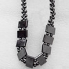 Nonmagnetic Hematite Necklace, Length Approx:17.7-inch, Sold by Strand