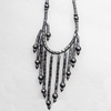 Nonmagnetic Hematite Necklace, Length Approx:17.7-inch, Sold by Strand