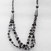 Nonmagnetic Hematite Necklace, Length Approx:17.7-inch, Sold by Strand