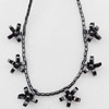 Nonmagnetic Hematite Necklace, Length Approx:17.7-inch, Sold by Strand