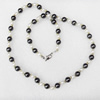 Magnetic Hematite Necklace, Length Approx:17.7-inch, Sold by Strand