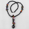 Nonmagnetic Hematite Necklace, Length Approx:17.7-inch, Sold by Strand