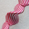 Woven Beads, 28x17mm Hole:2mm, Sold by Bag