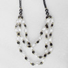 Nonmagnetic Hematite Necklace, Length Approx:17.7-inch, Sold by Strand