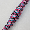 Woven Beads, 59x18mm Hole:5.5mm, Sold by PC