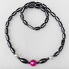 Magnetic Hematite Necklace, Length Approx:17.7-inch, Sold by Strand