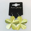 Aluminium Earrings, Flower 48mm, Sold by Group