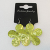 Aluminium Earrings, Flower 47mm, Sold by Group