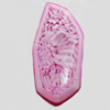 Imitation Coral Resin Cabochons, 14x28mm, Sold by PC