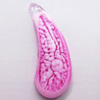 Imitation Coral Resin Cabochons, 13x36mm, Sold by PC