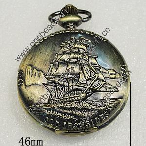 Pocket Watch, Watch:about 46mm, Sold by PC