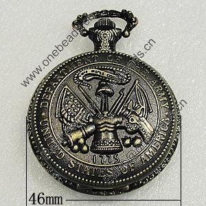 Pocket Watch, Watch:about 46mm, Sold by PC