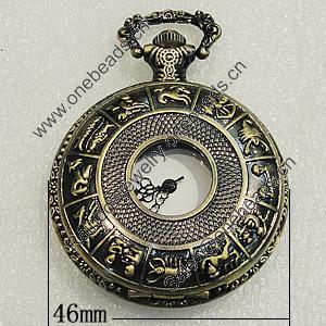 Pocket Watch, Watch:about 46mm, Sold by PC