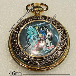 Pocket Watch, Watch:about 46mm, Sold by PC