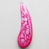 Imitation Coral Resin Cabochons, 9x31mm, Sold by PC