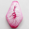Imitation Coral Resin Cabochons, 18x28mm, Sold by PC
