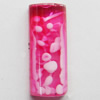 Imitation Coral Resin Cabochons, 8x20mm, Sold by PC