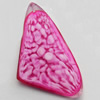 Imitation Coral Resin Cabochons, 20x34mm, Sold by PC