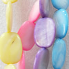 Mix Colour Shell Beads, 15x19mm, Hole:Approx 1mm, Sold per 16-inch Strand