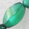 Cats Eye Beads, 8x16mm, Hole:Approx 1mm, Sold per 16-inch Strand
