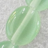 Cats Eye Beads, Flat Oval, 10x14mm, Hole:Approx 1mm, Sold per 16-inch Strand