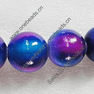 Wood Beads, Round 30mm Hole:5mm, Sold by PC