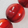 Wood Beads, Round 30mm Hole:5mm, Sold by PC