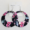 Iron Earrings, Donut 60mm, Sold by Group