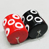 Resin Beads, Column 20x18mm Hole:3mm, Sold by Bag