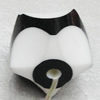 Resin Beads, 15x15mm Hole:3mm, Sold by Bag