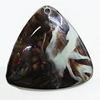 Resin Pendants, Triangle 59x56mm Hole:3.5mm, Sold by PC