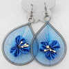 Fashional Earrings, Thread, 50mm, Length:3.34-inch, Sold by Dozen