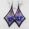 Fashional Earrings, Thread, 43mm, Length:3.34-inch, Sold by Dozen