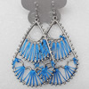 Fashional Earrings, Thread, 48mm, Length:3.54-inch, Sold by Dozen