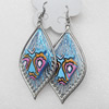 Fashional Earrings, Thread, 37mm, Length:3.54-inch, Sold by Dozen