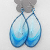 Fashional Earrings, Thread, 40mm, Length:3.9-inch, Sold by Dozen