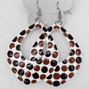 Fashional Earrings, 48mm, Length:2.8-inch, Sold by Dozen