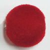 Villiform Acrylic Beads, Flat Round 16x16mm Hole:2.5mm, Sold by Bag