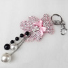 Iron Key Chains, 65mm, Length Approx:6.7-inch, Sold by Dozen