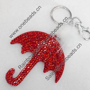 Iron Key Chains, 80x84mm, Length Approx:7.1-inch, Sold by Dozen