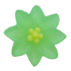 Resin Cabochons, NO Hole Headwear & Costume Accessory, Flower 13mm, Sold by Bag