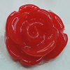 Resin Cabochons, NO Hole Headwear & Costume Accessory, Flower 14mm, Sold by Bag