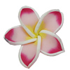Handmade Polymer Clay Beads, Flower 30mm Hole:2mm, Sold by Bag 